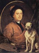 William Hogarth Self-Portrait oil painting picture wholesale